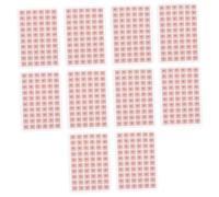BCOATH 600piezas Kit De Acupresión Auricular Parches Magnéticos Para Cuidado De Oídos y Del Estrés Etiquetas De Acupuntura Para Puntos De