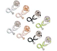 BCOATH 8 Broches de Estetoscopio de Aleación Prácticos y Resistentes Diseño Único para Ocasiones Formales y Casuales, Accesorios Decorativos para Doctoras y Enfermeras