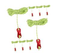 BCOATH 8 Cuerdas Tensoras para Acampar Al Aire Libre Cuerdas para Carpas para Senderismo para