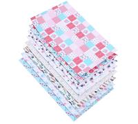 BCOATH 8 Láminas de Cuero Artesanal de Pu Estampado Floral, Suave y Delicado, Ideales para Manualidades y Creación de Llaveros