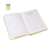 BCOATH Agenda 2026 Tapa Dura Azul Planificador Diario y Mensual Costura Creativa Cuaderno Resistente para Oficina Estudio y Viajes Organizador Personal y Académico