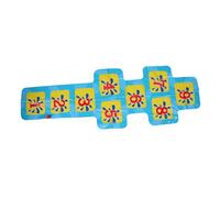 BCOATH Alfombra Inflable para Jugar con Agua Tapete Rociador Digital con Números Resistente y Seguro para Actividades al Aire y Piscina Desarrollo Motriz y Aprendizaje Matemático