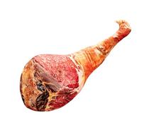 BCOATH Almohada Novedosa de Peluche Forma de Tocino, Cojín Decorativo y Cómodo de Felpa y Algodón PP para Oficina y Lectura en Cama