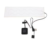BCOATH Almohadilla Térmica USB de Fibra de Carbono Calentamiento Rápido y Tacto Suave para Cuello y Parte Superior, Calentador Eléctrico Recargable de 5v/2a Adecuado para Invierno