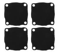 BCOATH Almohadillas De Culata De Goma Negro 1.65 Pulgadas Para Interruptor De Presión De Compresor De Aire Con Sellado Eficiente