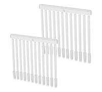 BCOATH Bastones para Limpieza de Cera de Oído con Punta Adhesiva y Diseño Portátil, Fabricados en Plástico Pet y Resina, 48 Piezas Reutilizables para Uso en Casa y Después de Nadar