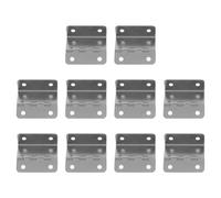 BCOATH Bisagras de hierro 10 unidades 15 mm con diseño silencioso para cajas de madera pequeñas y puertas de cobertizos