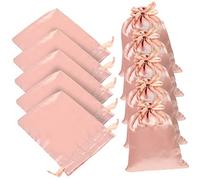 BCOATH Bolsas De De Satén 20pcs Bolsas Para Joyas Cordón Para Boda Baby Shower Navidad 20x15cm