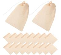 BCOATH Bolsas filtro té, bolsa de filtro de té desechable, papel beige, 100 piezas, para café y medicina china, uso en empaquetado