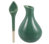 BCOATH Botella de Aceite Esencial de Cerámica Acabado Elegante para Masaje Tailandés y Centros de Spa, Dispensador para Aromaterapia y Mezcla de Aceites