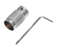 BCOATH Broca para Amolar Vidrio de 3/4 Pulgadas Muela Abrasiva de Aleación de Aluminio y Llave para Dar Forma a Baldosas y Piedra en Trabajos de Vidriería
