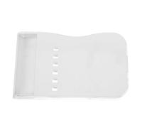 BCOATH Caja portapuntas para irrigador con diseño Blanco y Cubierta Antipolvo, Estuche de Viaje para boquillas y Puntas de irrigador Dental Compatible universalmente