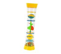 BCOATH Caleidoscopio Giratorio Sonido Para Bebés y Niños Pequeños Tamaño Compacto Juguete Cognitivo Educativo Estimula Desarrollo Visual y Auditivo Interior y Exterior 1 Unidad Amarillo