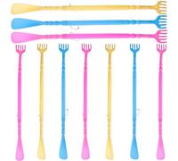 BCOATH Calzador de Plástico de Doble Uso 10 Unidades, Mango Largo Ergonómico, Herramienta Ligera para Casa y Viaje, Accesorio Práctico para Calzarse sin Agacharse, Color Color Aleatorio