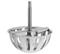 BCOATH Colador de drenaje para urinario de baño de acero inoxidable plata con instalación fácil, accesorio universal para cuarto de baño masculino