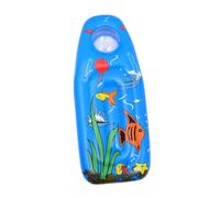 BCOATH Colchoneta Flotante Inflable para Natación Infantil con Asas Tabla de Surf de PVC Azul para Piscina Juguete de Entrenamiento y Accesorios para Exteriores