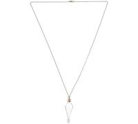 BCOATH Collar Colgante de Frasco de Vidrio Cadena para Niña | Mini Botella de Deseos Decorativa, para Guardar Pequeños Objetos y Recuerdos, Fácil de Llevar en Viaje