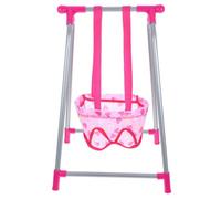 BCOATH Columpio Miniatura para Casa de Muñecas 1 Pieza Accesorio Decorativo Colgante Fotográfico Juguete para Niñas Modelo Realista para Muebles y Miniaturas