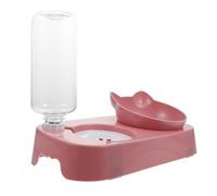 BCOATH Comedero Elevado para Perros y Gatos Diseño Desmontable y Material PP Resistente a Mordeduras, Capacidad 500ml, Adecuado para Evitar Derrames y Proteger el Cuello