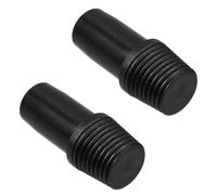 BCOATH Conector Roscado de Plástico Accesorio Adecuado para Poste de Extensión 2 Piezas Fácil Instalación y Extracción para Mango de Escoba Metálico Tipo Alemán en Hogar y Oficina