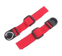 BCOATH Correa de Hombro Color Rojo Antideslizante para Mochila con Hebilla Ajustable de Nylon Cinturón de Pecho para Viajes al Aire Libre y Uso Escolar