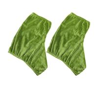 BCOATH Cubiertas Elásticas para Patines de Hielo Protector Antirayaduras para Botas de Patinaje Artístico y Hockey S Color Verde Forro Absorbente y Resistente para Cuchillas