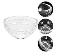 BCOATH Cuenco de Cristal para Mezclar Aceites Aromáticos y Faciales, Pequeño y Compacto, Diseño Delicado para Salones de Belleza y Masajes en Casa