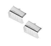 BCOATH De 2 Piezas sostenedor de la píldora organizador de Estuche de organizador de pastillero de 7 dias pastillero pequeño cajas organizadoras