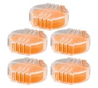 BCOATH de Cera Reduce el Desgaste para Hilo de Coser y Acolchar 5 Piezas Acondicionador de Hilo Natural en Caja de Plástico y Es Portátil para Uso Doméstico