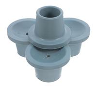 BCOATH de Fundas Antideslizantes de Goma 4 Piezas para Patas de Silla de Ducha Resistentes y Cómodas para y Residencias de Ancianos para y Residencias de Ancianos