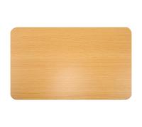 BCOATH Encimera Rectangular de Repuesto Madera Beige 50x30 cm para Mesa Auxiliar, Compatible con Comedor, Oficina y Espacio de Trabajo