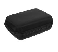 BCOATH Estuche Portátil Negro para Monitor de Glucosa Organizador Multifuncional de Eva y Tela Oxford Adecuado para Viaje y Oficina