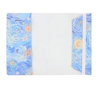 BCOATH Funda Protectora de Libro Hecha a Mano en Tejido Ligero y Estilo Artístico, Cubierta para Cuaderno de Composición Adecuado para Libro Escolar y Viajes