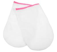 BCOATH Guantes para Manos con Parafina Manoplas de Tela de para Manicura Revestimiento Aislante para Reparación y Terapia de Cera Caliente Spa y Hogar