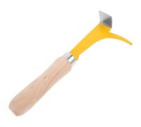 BCOATH Herramienta Color de Apicultura Cajas para Mango Raspar de Madera y Acero Inoxidable , Raspador Seguro y Resistente para Limpieza Aleatorio de Colmenas para Color Aleatorio