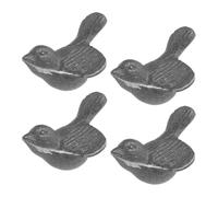 BCOATH Herramienta de Cocina 4 Piezas de Hierro en Forma de Pájaro Cocina para Cocinar Seguro Adecuado para Deportistas y Embarazadas