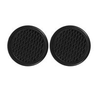 BCOATH Humidificador para Cigarros Redondo 2 Piezas Protector de Humedad Compacto Negro para Humidor Viaje Conservación Sabor Accesorios para Hombres