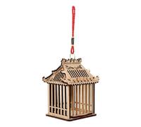 BCOATH Jaula para Grillos de Plástico Marrón Reutilizable y Fácil de Usar, Adecuado para Almacenamiento y Transporte Seguro de Insectos