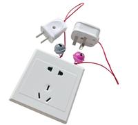 BCOATH Juego de Enchufe Simulado de Plástico Resistente para Tablero de Actividades Sensorial DIY para Desarrollo Cognitivo y Motricidad Fina Juguete Educativo Infantil 1 Pieza