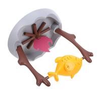 BCOATH Juguete Interactivo Inteligencia Dispensador Giratorio para Gatos Que Estimula el Vínculo Familiar en ABS de Golosinas Diseño de Carne para Interior