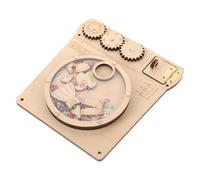 BCOATH Juguete Lavadora Infantil con Lentejuelas Tablero Rompecabezas Sensorial Montessori para Años Educativo de Desarrollo de Habilidades Motoras y Creatividad