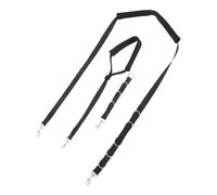 BCOATH Kit de Aseo para Perros Negro Correa de Nylon y Extensores Ajustables, Adecuado Cuidado Completo y Uso en Mesas de Peluquería Varios Estilos