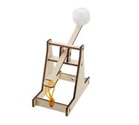 BCOATH Kit de Catapulta de Madera para Niños Experiencia de Guerra Antigua y Habilidades Prácticas para Jugar en Fiestas y Libre