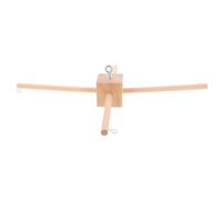 BCOATH Kit Móvil para Guardería de Madera Soporte Resistente y Funcionalidad Múltiple, Accesorio Natural Beige Adecuado para Decoración de Habitación Infantil