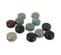 BCOATH Latas Para Velas Vacías 12 Unidades Mini Latas Redondas De Hojalata Para Velas Diy Almacenamiento Duradero Adecuado Para Manualidades y Regalos