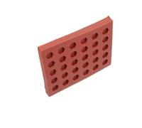 BCOATH Molde de Silicona Hexagonal Fácil Desmoldeo para Ladrillos en Miniatura y Material Flexible para Proyectos DIY y Arquitectura en Miniatura