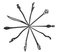 BCOATH Palitos Cabello de Madera Estilo Chino Vintage 10 Piezas Varios estilos Accesorios Pelo que Crean Moños para Mujeres Ideales para Fiestas y Actuaciones