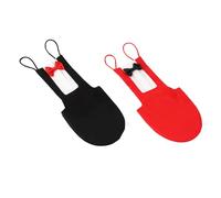 BCOATH Pañales para Pájaros Disfraz de Loro, Traje de Vuelo Lavable de Tela Transpirable, Talla L, Conjunto de 2 Piezas Rojo y Negro, Adecuado para Periquitos y Cacatúas en Viajes