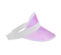 BCOATH Parasol Sombreros De Para Niños Sombreros De Visera Transparente Para Mujer Sombrero De Montar Gorra De Fitness Viseras De Para Niños Adulto Cloruro De Polivinilo Púrpura