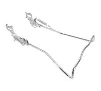 BCOATH Pata de Cabra para Bicicleta de 26 Pulgadas Soporte Metálico Doble para Ciclismo Accesorio Resistente al Desgaste Repuesto Profesional para Bicicletas de Montaña y Paseo